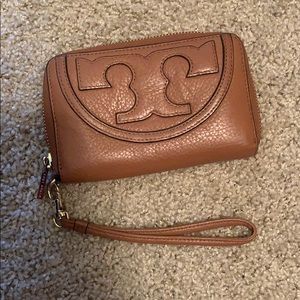 Tory Burch wallet with wrist strap